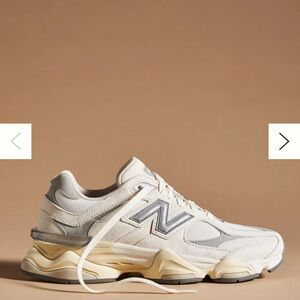 New Balance 9060. Perfect condition. White/grey color. Women’s size 10 Men 8 1/2